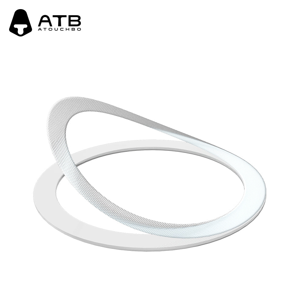 Baked lacquer magnetic ring