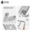 ATB Top Series Double ring magnetic Bracket phone case