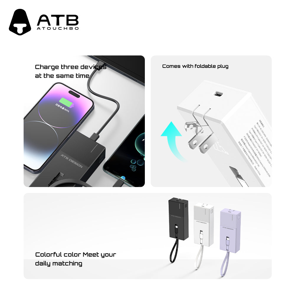 Comes with dual-line power bank XG-DC06