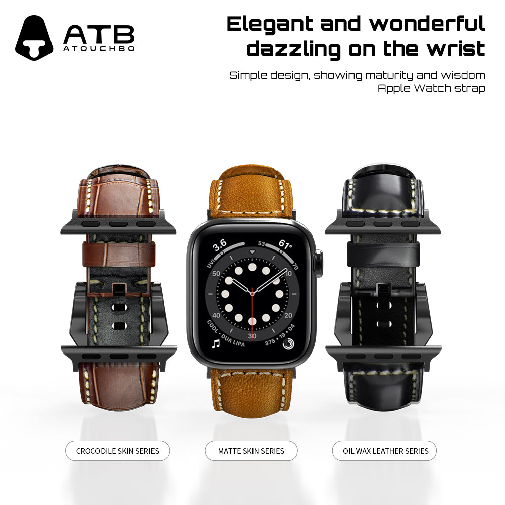 Leather strap A-BD01