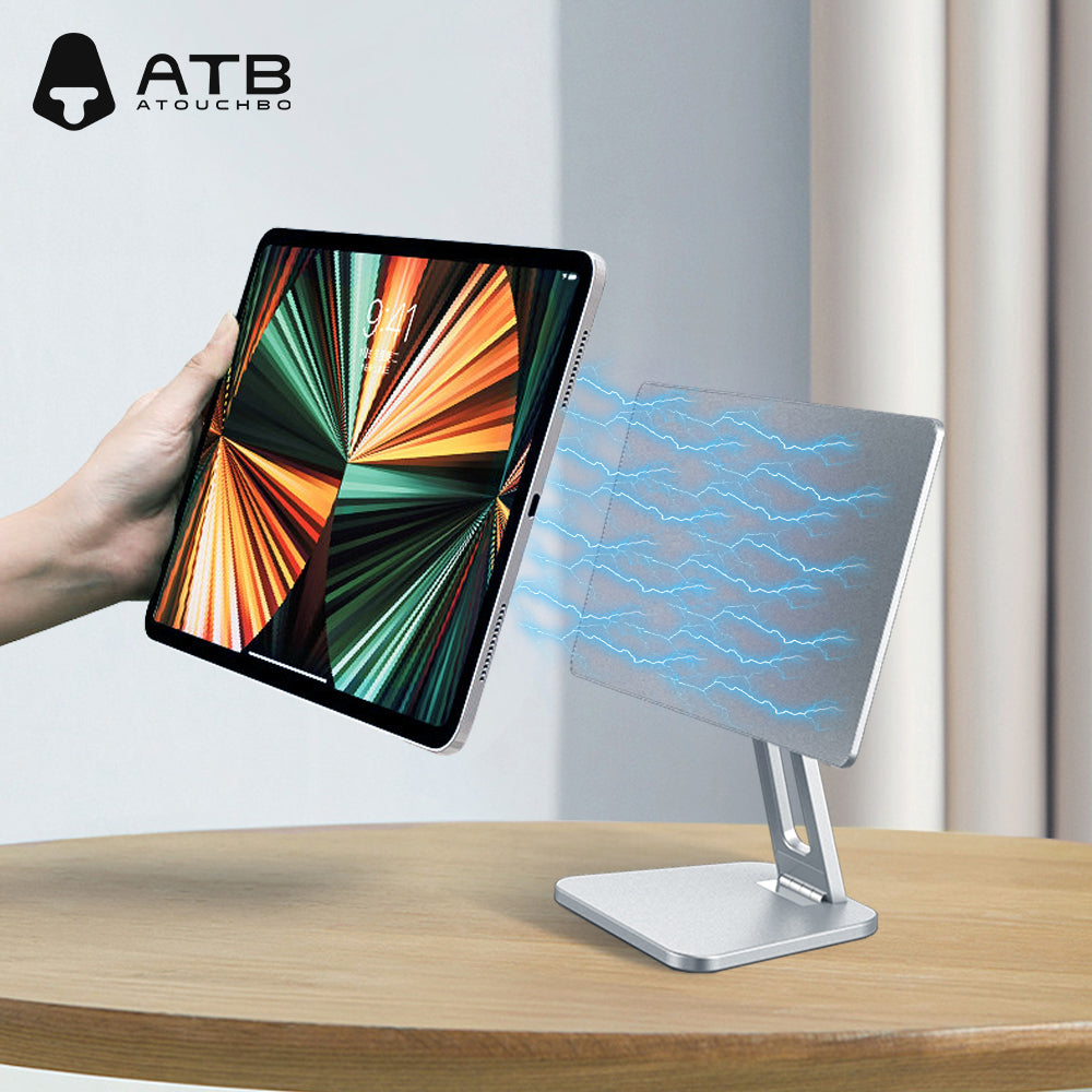 iPad magnetic stand, aluminum alloy, super adsorption