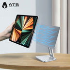 iPad magneta krampo el aluminia alojo kun superforta sorbo