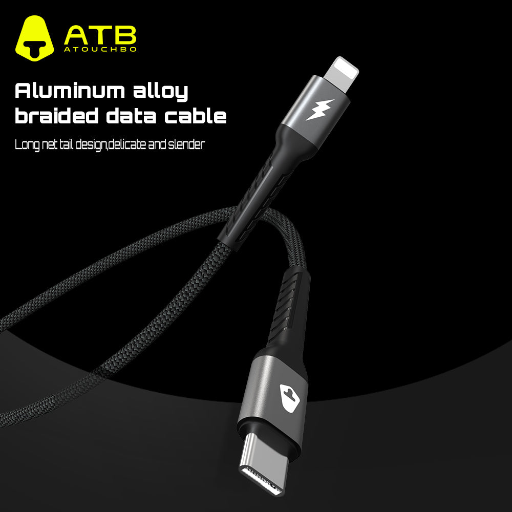 Hot Selling 20W Fast Charging PD Micro USB Type C Data Cable for iPhone 13 12 Pro Max Lightning Apple