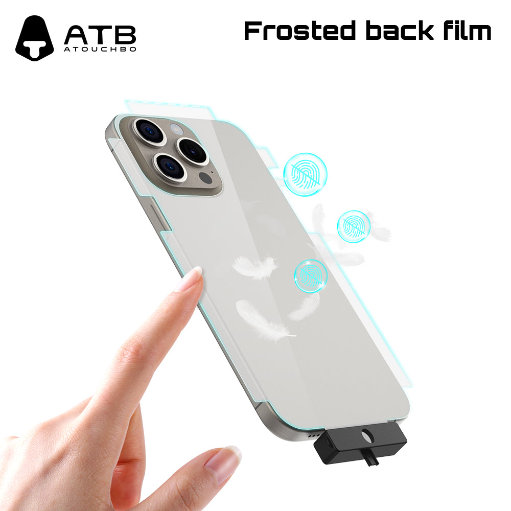 Crystal Diamond Ultra-Transparent Anti-Drop Anti-Spy Tempered Film Set (with Crystal Shield Second Paste Tool)