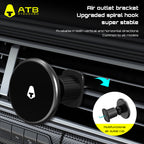 ATB Universala ABS Portebla Forta Magneta Poŝtelefona Subtenilo Aŭtomobila Monteto Aera Elireja Telefona Tenilo