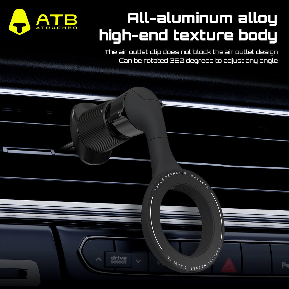 2023 New Trending Product Strong Magnet 360 Rotation The Best Mini Magnetic Car Mount Cell Phone Holder for Car Ventilation