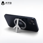 ATB Facile Porteblaj Poŝtelefonaj Ringujoj Magneta Telefona Krampilo Por iPhone 14