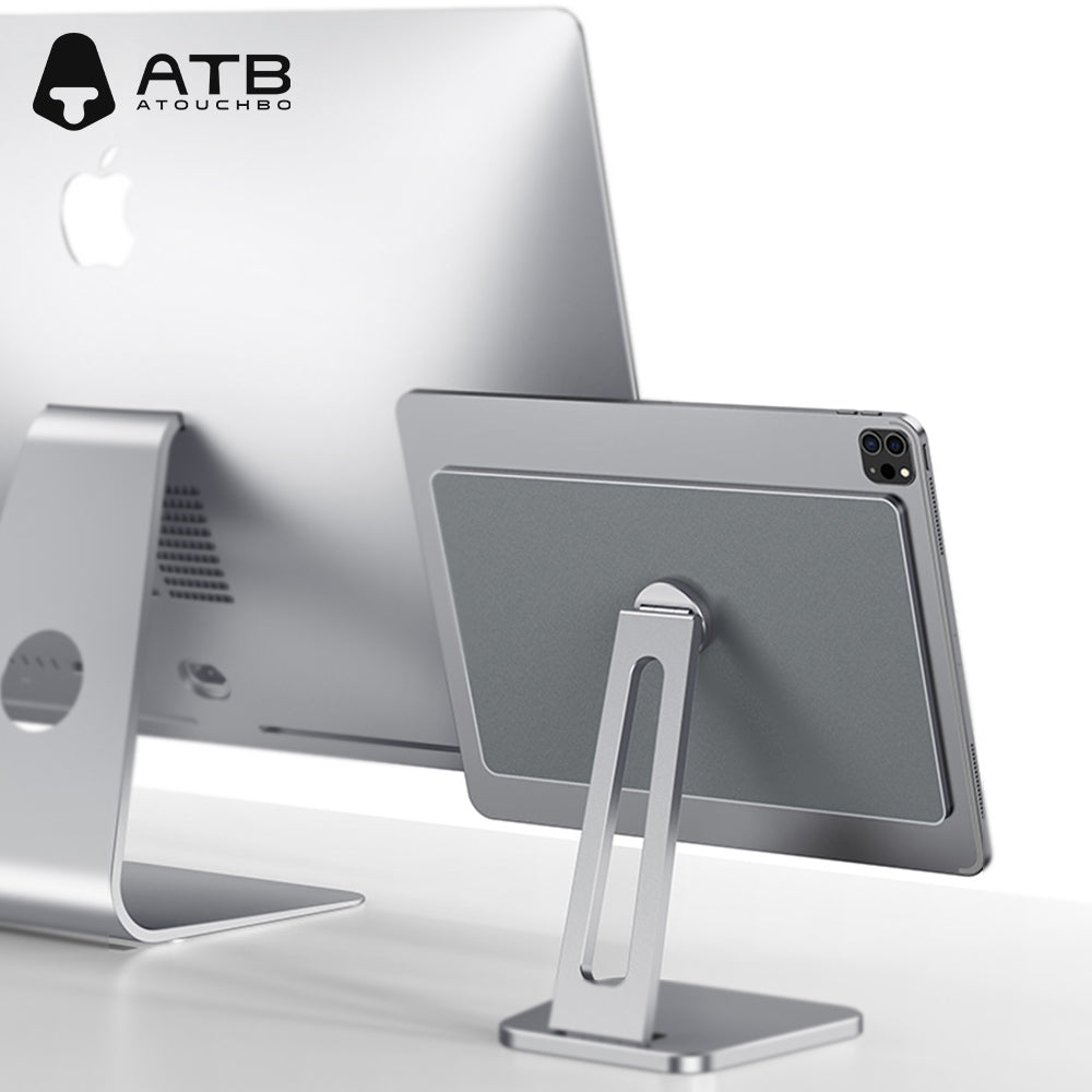 iPad magnetic bracket aluminum alloy super adsorption