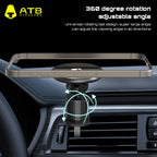 ATB Universala ABS Portebla Forta Magneta Poŝtelefona Subtenilo Aŭtomobila Monteto Aera Elireja Telefona Tenilo