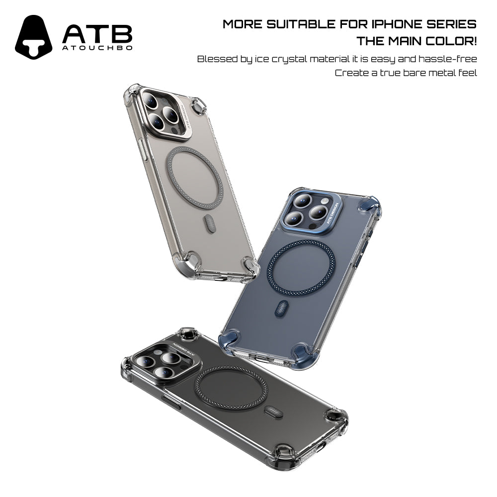 ATB Top Series T-Shape Airbag Magnetic Case (Electroplated)