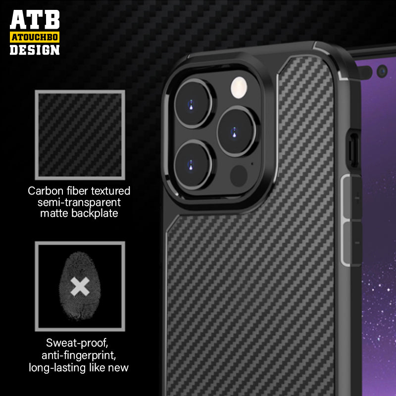 ATB Axel Series Pioneer Semi-Transparent Carbon Fiber Textured Case