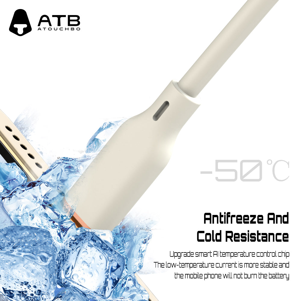 ATB Classic Series Flasher Silicone Data Cable √