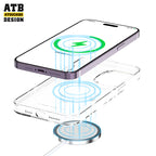 Magneta travidebla kazo ATB Axel Series kun krampo