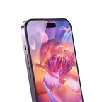 Hardigita Vitro Facila Instala Kadra Gardilo Ilaro Privateca Ekranprotektilo por iPhone 15 14 13 12 11 Pro Max Plus X XS XR SE
