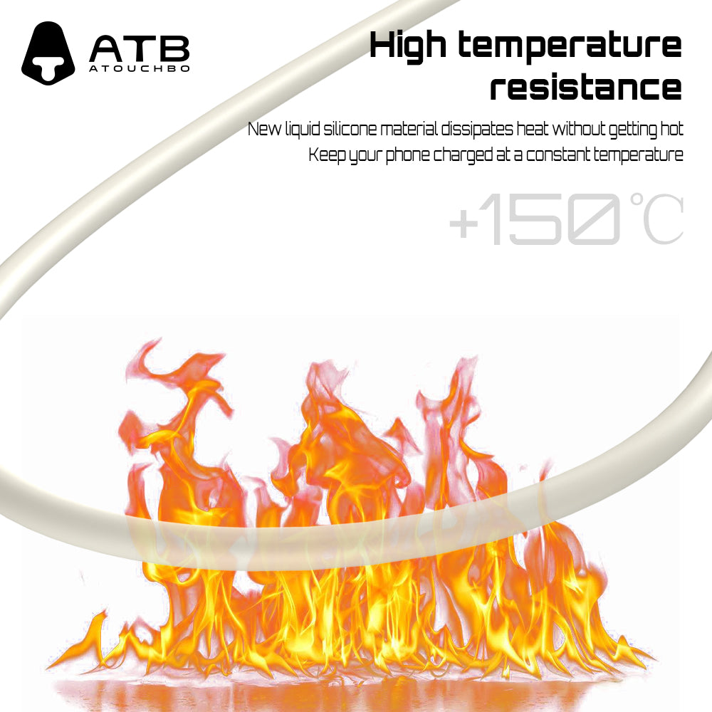 ATB Classic Series Flasher Silicone Data Cable √
