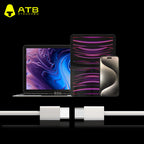 Nova 15 Telefona teksita kablo PD USB C al C por iPhone 15 Nilona plektita C-C Rapida ŝarga kablo por iPhone 15 Pro Max