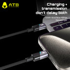 USB-kablo de poŝtelefono al Tipo-C lumiga ŝargila datenkablo PD rapida ŝarĝa kablo POR Apple iPhone 14 Pro Max