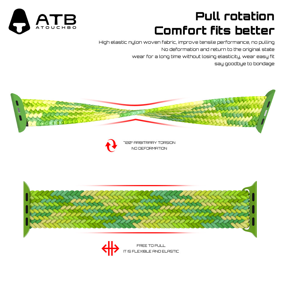 ATB Classic Snap Buckle woven strap