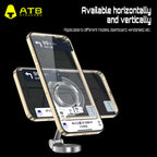 Kutima Aloja Superforta Magneta 360 Rotacia Aŭtomobila Telefontenilo por iPhone 14 Pro Max Magneta Aŭto-Subteno-Monto