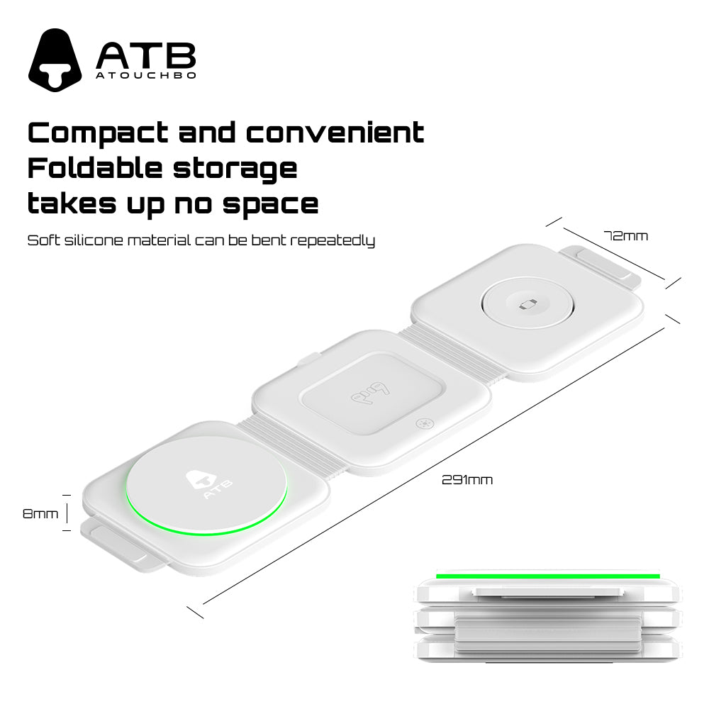 ATB three in one desktop wireless charging
