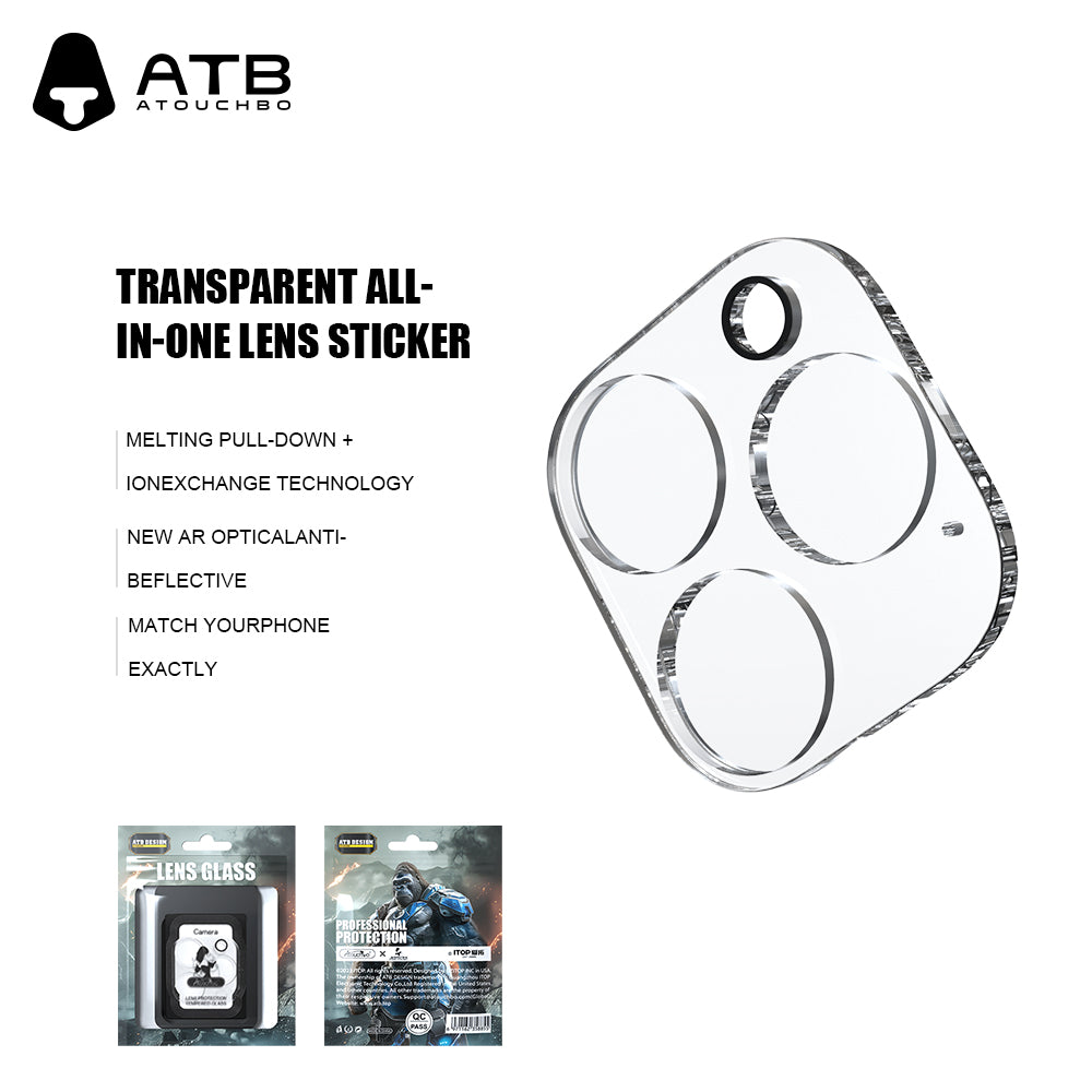ATB Daniel series transparent integrated lens sticker/Love Touch Treasure bottom plate