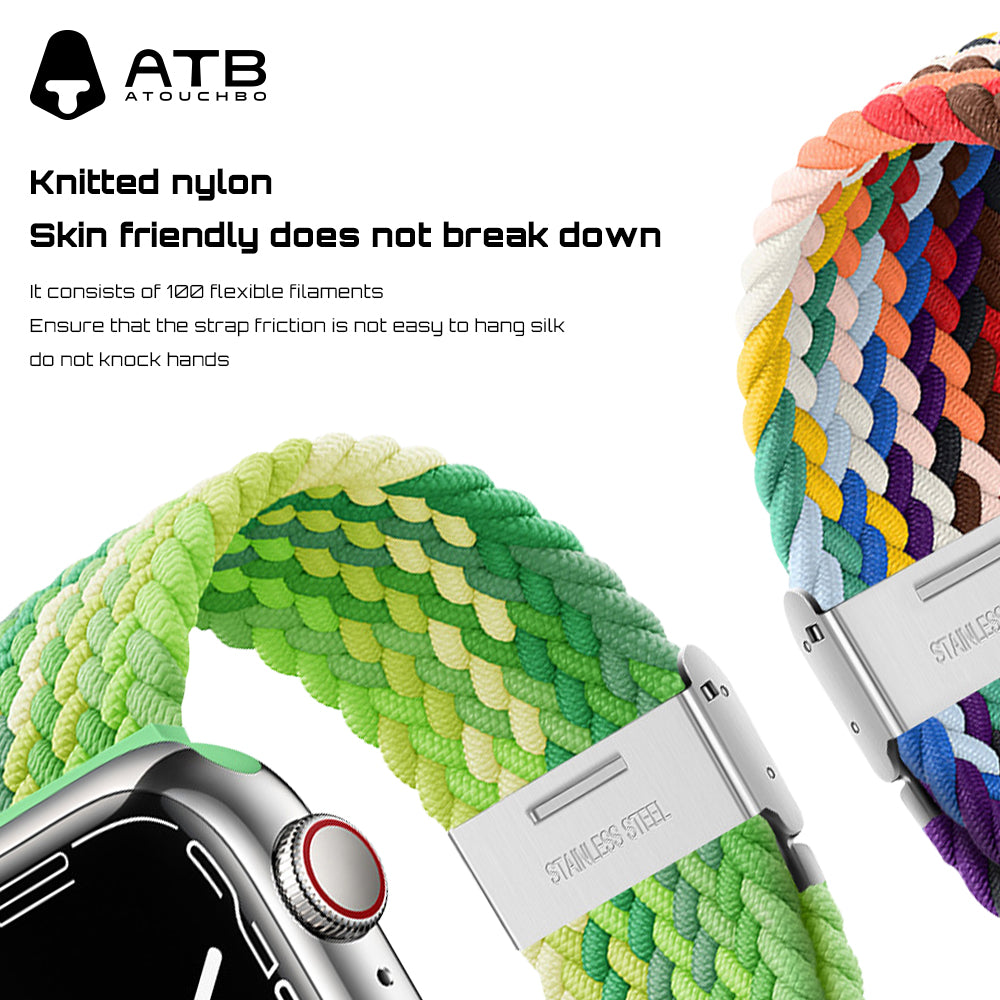 ATB Classic Snap Buckle woven strap