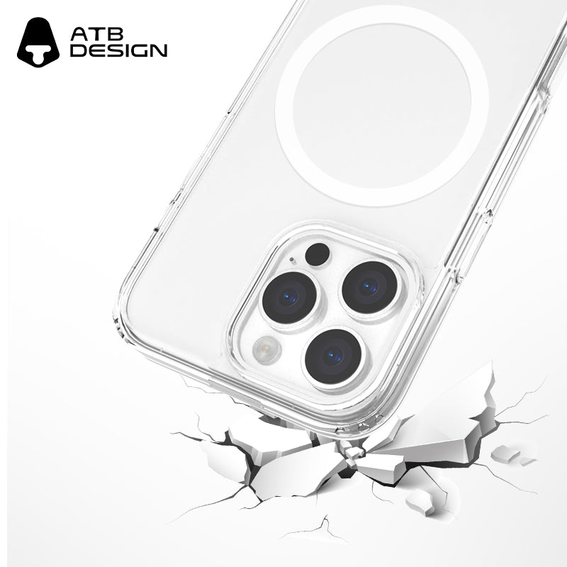 ATB Top Series Crystal Transparent 2.0 Magnetic Phone Case
