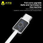 Nova 15 Telefona teksita kablo PD USB C al C por iPhone 15 Nilona plektita C-C Rapida ŝarga kablo por iPhone 15 Pro Max