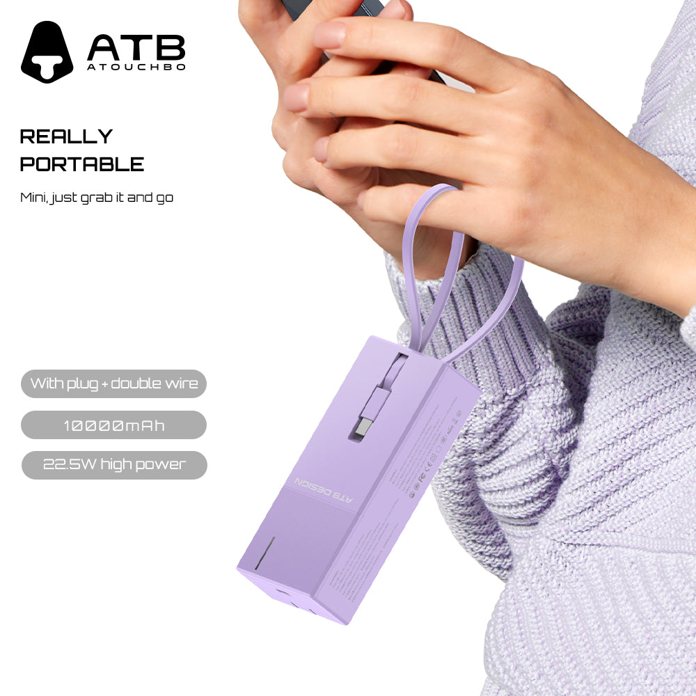 Comes with dual-line power bank XG-DC06