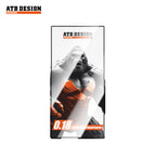ATB Rex-serio 0.18mm ultratenisa malŝlosita alt-aluminia silkekranita hardita vitro