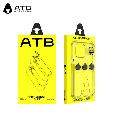 Diamond ultra-transparent anti-drop high-definition tempered film set (without artifact)