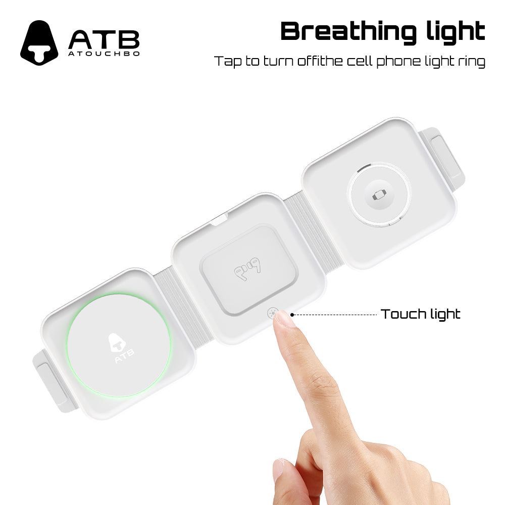 ATB three in one desktop wireless charging