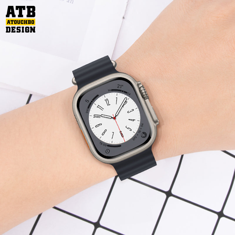 ATB Axel Series Ocean double button silicone strap