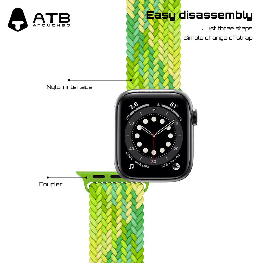 ATB Classic Snap Buckle woven strap