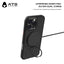 ATB Top Series Carbon fiber Double ring magnetic Bracket phone case