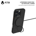 ATB Alta Serio Karbonfibra Duobla Ringa Magneta Subtena Telefono-Ingo