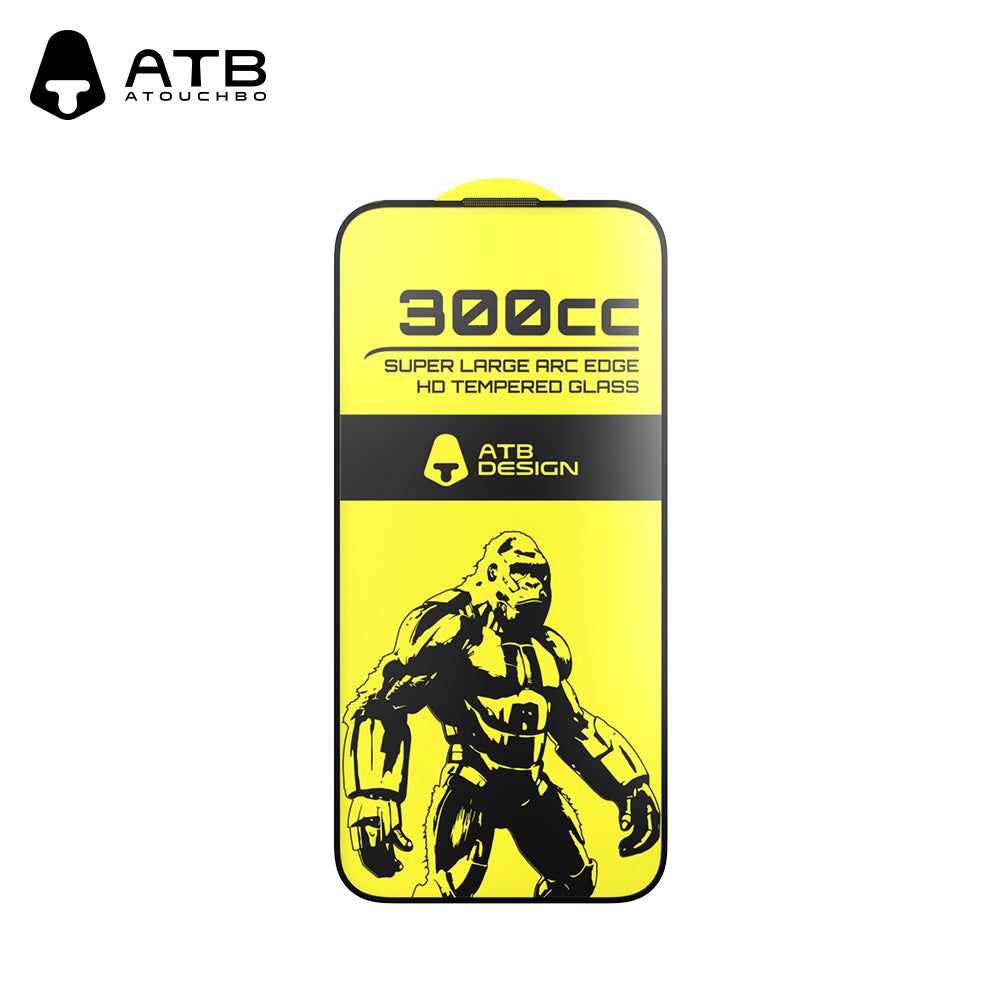 300cc super large arc HD tempered glass