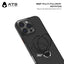 ATB Top Series Carbon fiber Double ring magnetic Bracket phone case