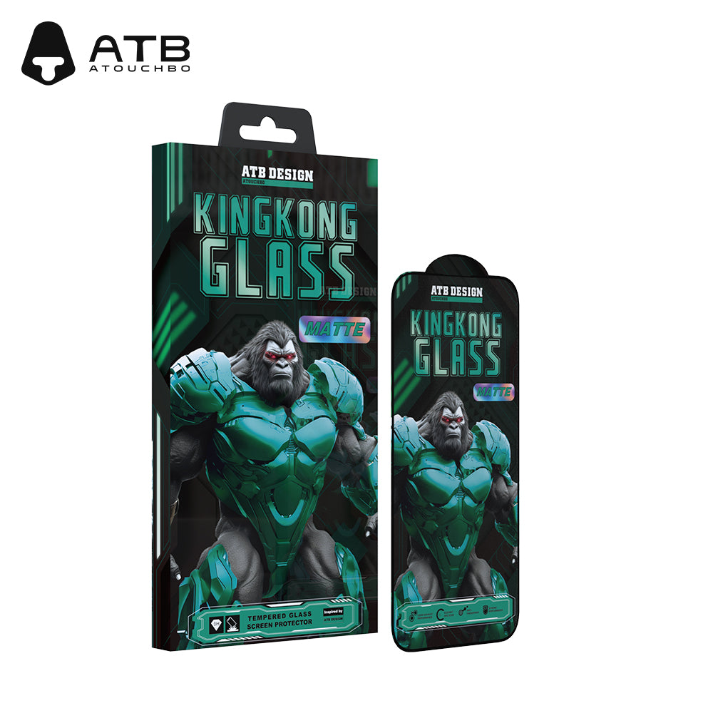 Atouchbo Wholesale King Kong Armor Tempered HD Glass Screen Protector X Series For iPhone 15 Series