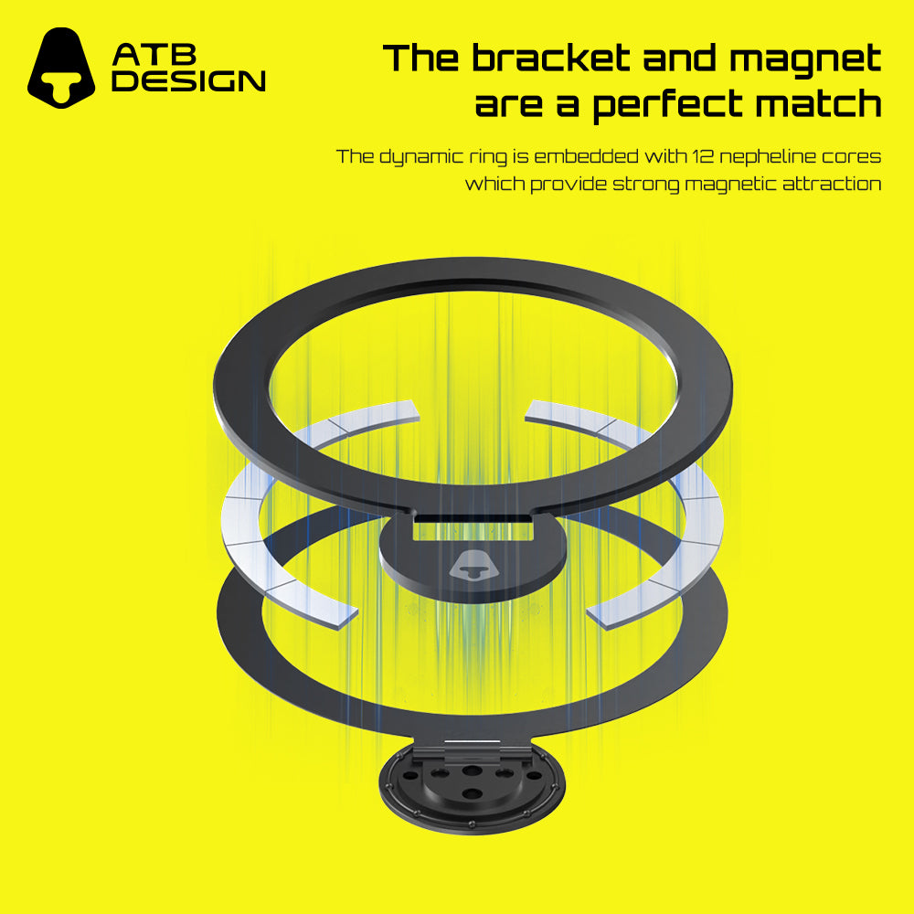 360° Rotating Bracket Shell Tempered Film Set B (with T-type second sticker artifact) TK version