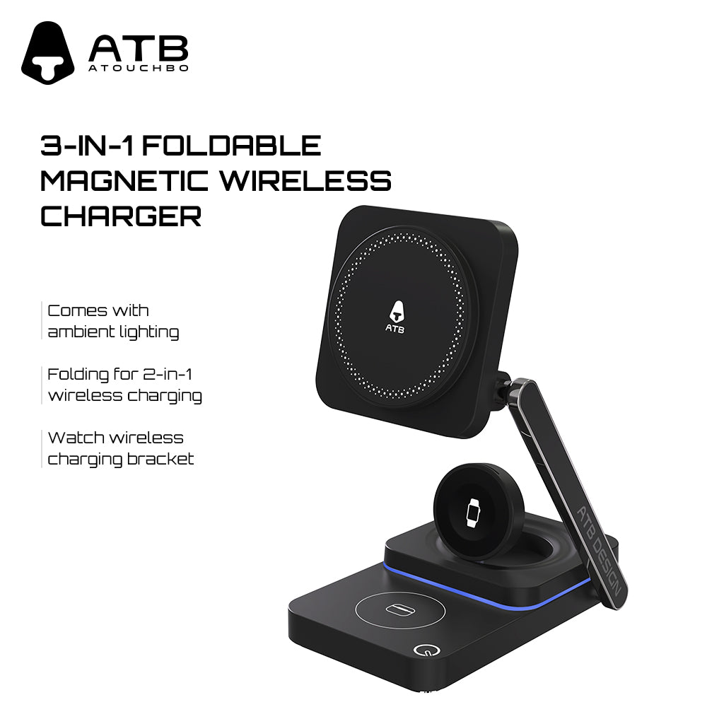Desktop 3-in-1 Wireless Charging T6
