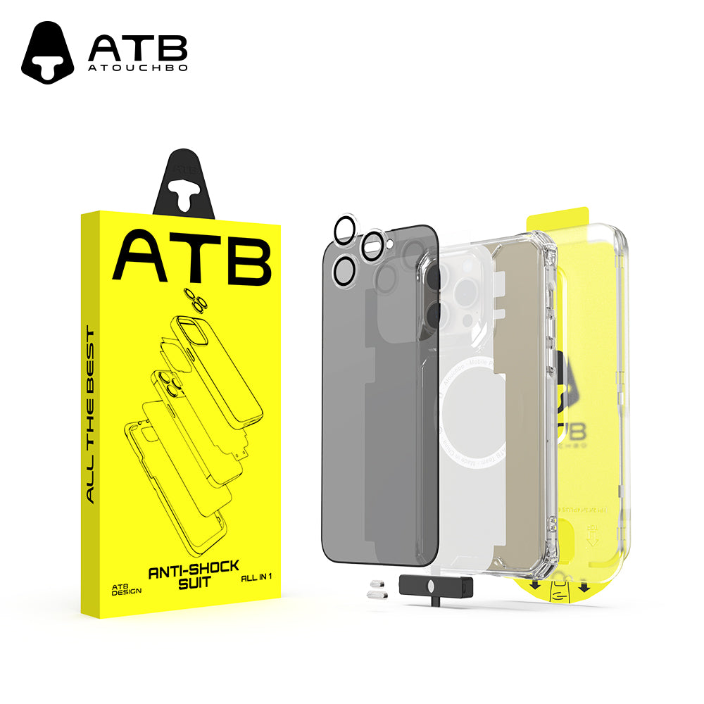 Crystal Diamond Ultra-Transparent Anti-Drop Anti-Spy Tempered Film Set (with Crystal Shield Second Paste Tool)