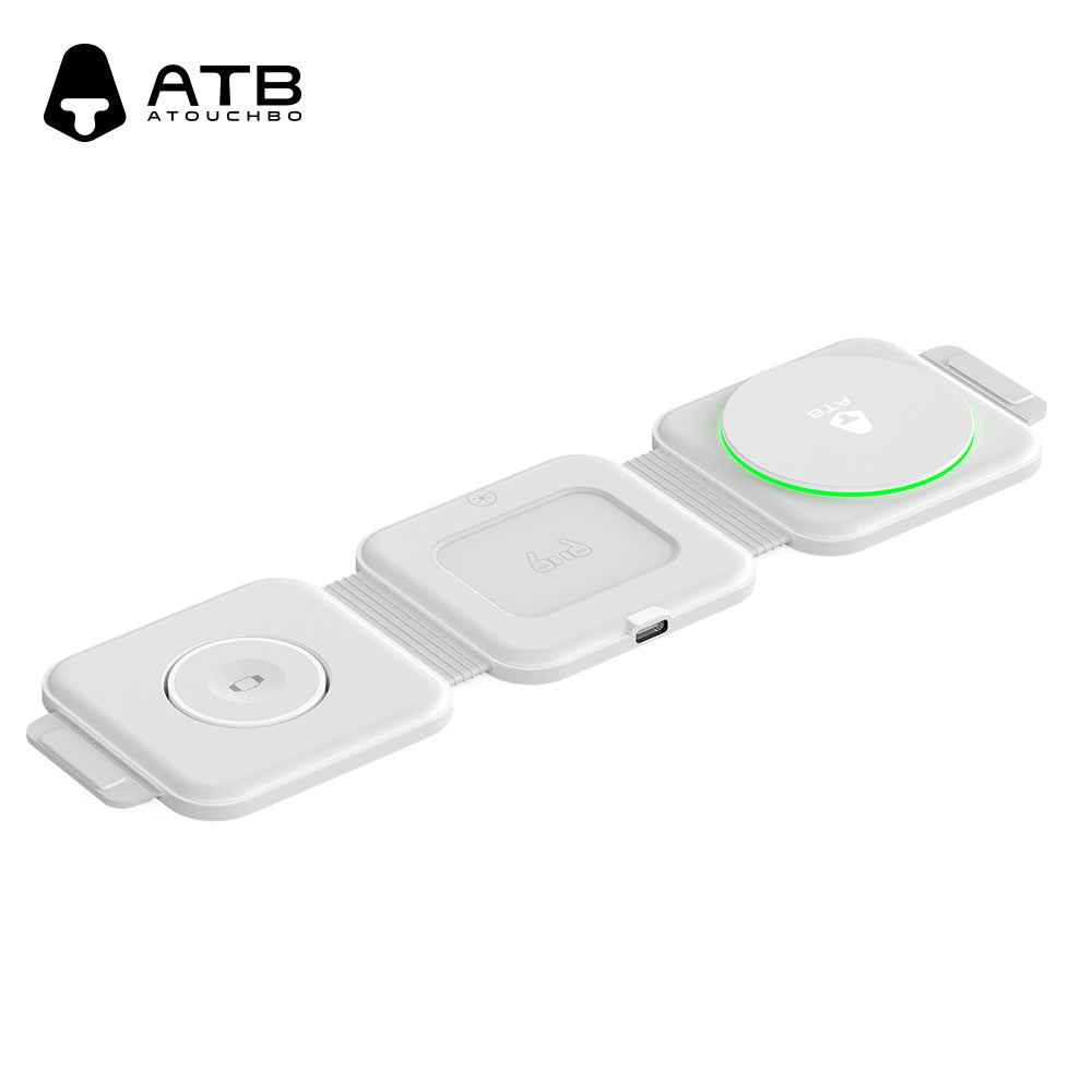 ATB 3-in-1 Desktop Wireless Charging