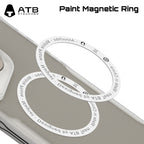 ATB por iPhone 15 Poŝtelefona Akcesoraĵo 6 en 1 HD Hardita Vitro Mata Telefona Kovrilo Fotila Lenso Kontraŭ-fingra Premo Aro por iPhone 15