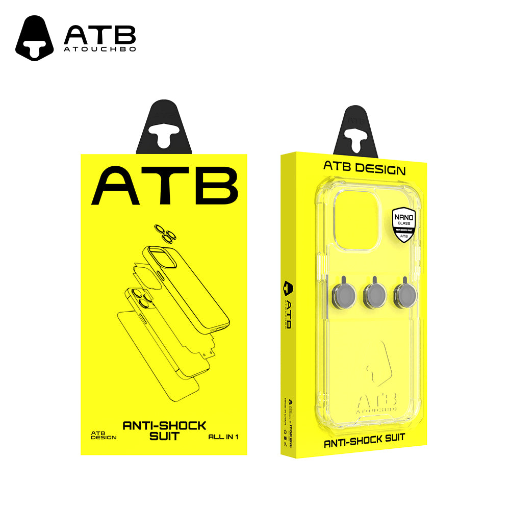 Super Strong Airbag Anti-Drop and Anti-Peep Tempered Film Set (Without Installation Tool)