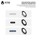 ATB 【3pack】for Camera Lens Protector phone Accessories for iPhone15 Pro/ProMax Ultra-toughTitanium alloy sapphire lens film RearCamera Screen Cover [Not Easy to Break][StrongAdsorptionl[Case-Friendly]  Ultra-tough Cover Sticker