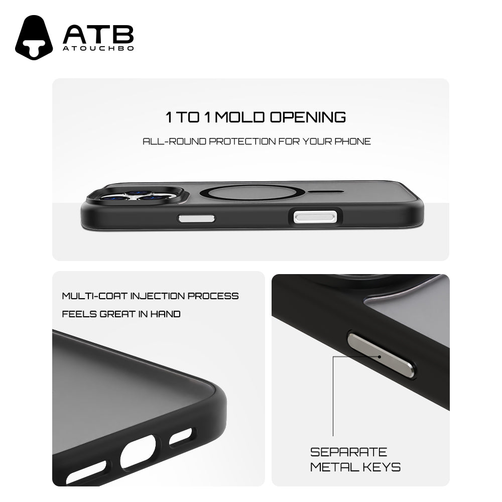 ATB Top Series Youdun Skin Sensory Magnetic Shell Phone Case