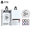 ATB TOP Series Aluminum alloy imitation step eagle eye lens with dual color/ATB white polygonal positioning plate