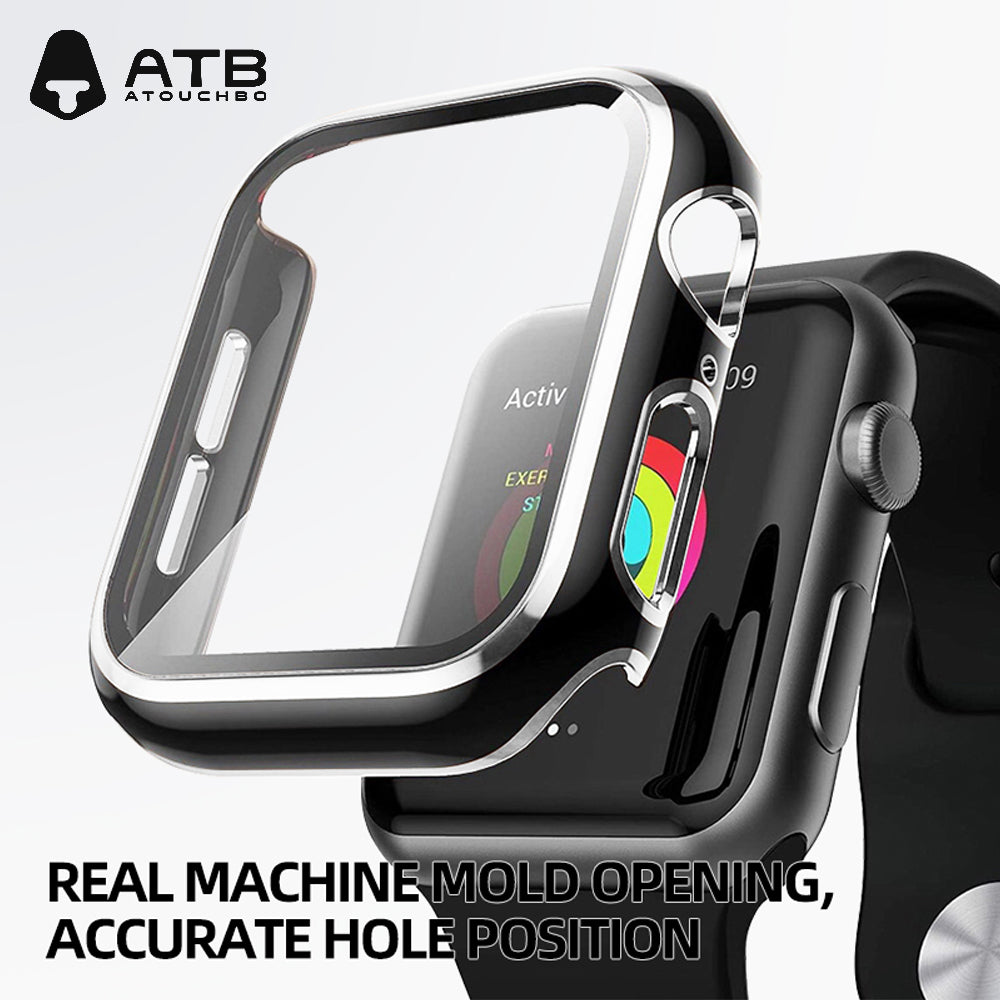 Electroplated Doul Color Smart Watch Case Cover For Apple Watch Se/ Ultra/ 8 Case