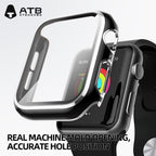 Elektroplatita Duobla Kolora Inteligenta Horloĝa Korpokovrilo por Apple Watch Se/ Ultra/ 8 Korpokovrilo